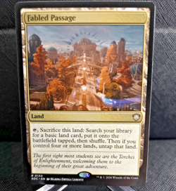 Fabled Passage (SOC #130 Rare) Commander: Secrets of Strixhaven MTG - Image 1