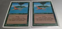 MTG Birds of Paradise 4th Edition Regular Rare x 2 - Image 1