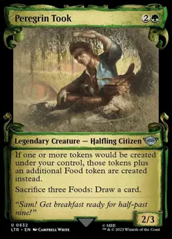 Peregrin Took - Foil - Showcase Scrolls NM, English MTG The Lord Of The Rings: T - Image 1