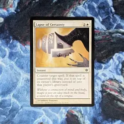 1x Lapse of Certainty (Conflux) Common MTG TCG (#9) - Image 1