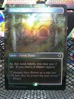 Temple Garden (Borderless) Lorwyn Eclipsed Foil 351 NM - Image 1