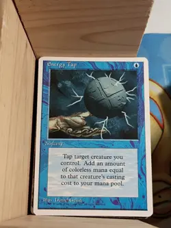 Energy Tap MTG Core Set 4th Edition Regular - Image 1
