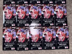 One Piece TCG English OP-16 The Time of Battle Booster Sleeved Pack Lot of 20 - Image 3