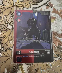 Digimon Card Game Limited Foil Agumon EX10-006 Sinister Order - Image 1