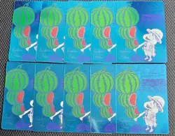 ONE PIECE METAKIRA LUFFY CARD JAPAN SIGN SUMMER COMIC NATSU COMI 2026 Set of 10 - Image 1