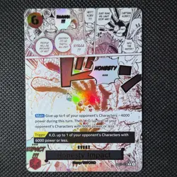 ONE PIECE - HONESTY IMPACT - OP11-018 - ALT ART RARE MANGA EVENT - ENGLISH - Image 1