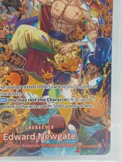 OP10 Edward Newgate SP Alt Art ST15-002 Royal Blood English SR BGS 9.5 - Image 5