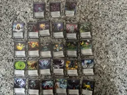 Chaotic TCG M’arillian Lot 27 Cards (3 supers, 12 rares) NO DUPLICATES - Image 1
