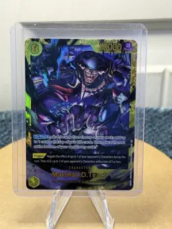 Marshall D. Teach OP16-119 One Piece Secret Rare SEC The Time of Battle English - Image 5
