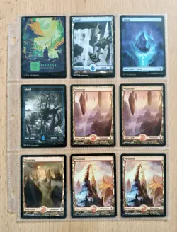 MTG Full Art Basic Lands Bundle x 63 with Display Pockets - Magic the Gathering - Image 3