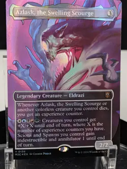 MTG Azlask the Swelling Scourge RIPPLE FOIL NM Modern Horizons 3 MH3 #0136 - Image 1