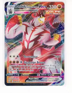 ~ESP~ SPANISH Urshifu Golpe Brusco VMax 086 Battle Styles Pokemon Card (Z1) - Image 1