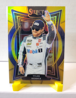 Panini Select 2025 Tyler Reddick Grandstand #87 Racing NASCAR Serial #5/10 GOLD - Image 1