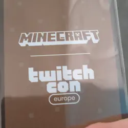 Minecraft 2024 TwitchCon Europe Crafter Cape #7 Promo Trading Card CGC - Image 2