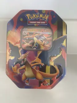 Pokemon TCG: Mega Charizard Y EX Tin - Brand New Sealed - Image 1