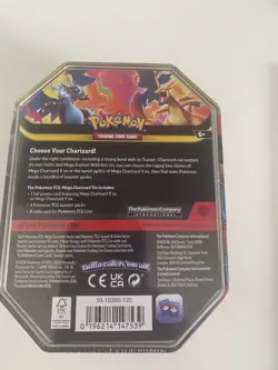 Pokemon TCG: Mega Charizard Y EX Tin - Brand New Sealed - Image 5