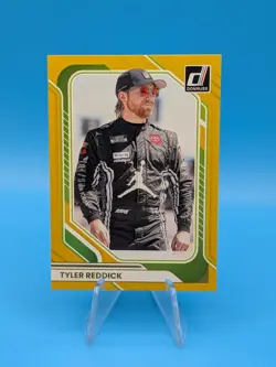 Tyler Reddick 2026 Panini Donruss Racing NASCAR Base Gold /10 #12 - Image 1