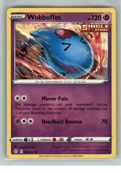 Wobbuffet 066/203 Common Evolving Skies Pokemon - Image 1