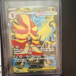 Pokemon TCG Mega Pyroar EX 099/086 Chaos Rising - Image 1