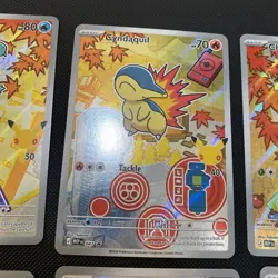 Complete Pokemon Series 2 First Partner Illustration Set Of 9 Cards - Image 3