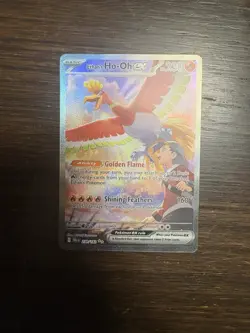 Pokemon TCG Ethan's Ho-Oh EX Sir 230/182 Destined Rivals - Image 1
