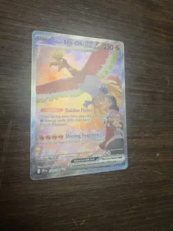 Pokemon TCG Ethan's Ho-Oh EX Sir 230/182 Destined Rivals - Image 3