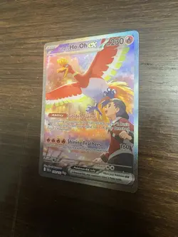 Pokemon TCG Ethan's Ho-Oh EX Sir 230/182 Destined Rivals - Image 4