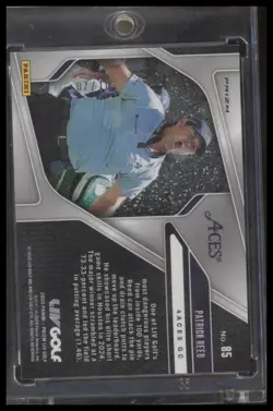 2025 Panini Prizm LIV #85 Patrick Reed Gold #/10 - Image 2