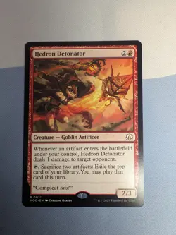 magic the gathering tcg Hedron Detonator Commander: March of the Machine Regular - Image 1