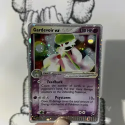 Pokemon Cards: EX Sandstorm Rare Holo: Gardevoir EX 96/100 SWIRL 🌀 - Played - Image 3