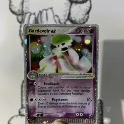 Pokemon Cards: EX Sandstorm Rare Holo: Gardevoir EX 96/100 SWIRL 🌀 - Played - Image 4