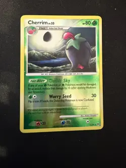 Cherrim 15/99 Reverse Holo Rare Arceus Pokemon Card - LP+ - Image 1