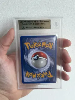 Pokemon 2003 Aquapolis Reverse Foil Beckett 9.5 POP 2 Card Graded - Image 2