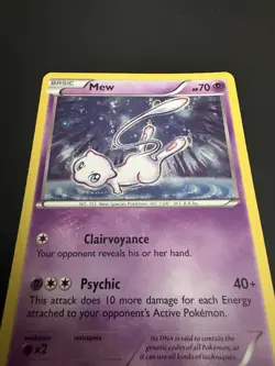 Mew XY192 XY Back Star Promo Holo Rare Pokemon Card 2017 - Image 2