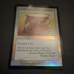 Wizards of the Coast Sacred Nectar MTG 7th Edition Sorcery Foil White EN #37 - Image 2
