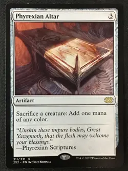 MTG Double Masters 2022 #311 Phyrexian Altar Artifact LP - Image 1