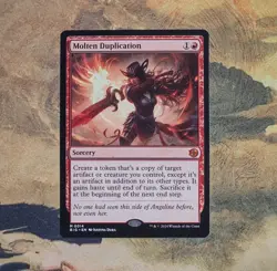 Molten Duplication Outlaws of Thunder Junction: the Big Score Regular - Image 1