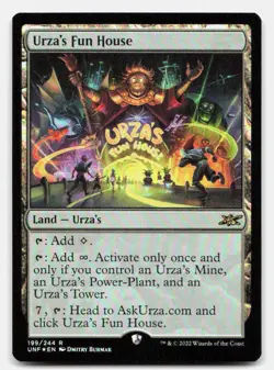 Urza's Fun House 199 Rare Unfinity MTG Foil NM - Image 1