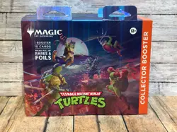 **NEW** MAGIC THE GATHERING TEENAGE MUTANT NINJA TURTLES COLLECTOR BOOSTER BOX - Image 2