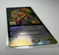 Disney Lorcana FOIL Woody Jungle Guide CHAMPION Wilds Set Champ Promo 54/P3 NM/M - Image 3