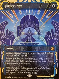 Flusterstorm ~ Foil ~ Mystical Archive ~ Secrets of Strixhaven ~ Mtg - Image 1