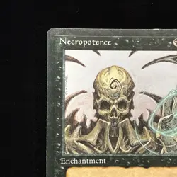 Necropotence Ice Age MTG 1995 LP #82 - Image 3