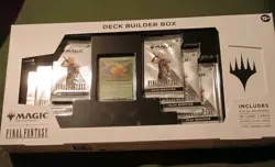 Magic The Gathering Final Fantasy Deck Builder Box - New Sealed - Image 1
