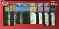 Costco Pokemon Prismatic Evolutions 8 Mini-Tins with Promo Cards Sealed - Image 1