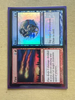 [NM] Fire Ice - FNM Promo Foil - Magic: The Gathering - MTG - Image 1