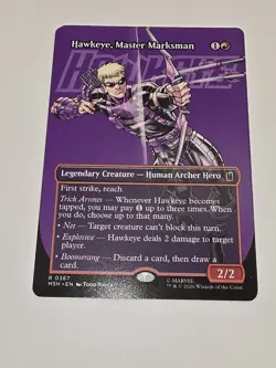 Hawkeye, Master Marksman (Borderless) Marvel Super Heroes Regular - Image 1