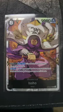 ONE PIECE Card Game: Pillars of Strength: Issho OP03-078 Super Rare Foil - Image 1