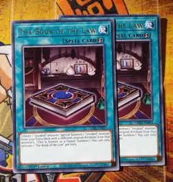 GEIM-EN054 - The Book of the Law - Rare - 1st Edition - Mint - YuGiOh Card - Image 2