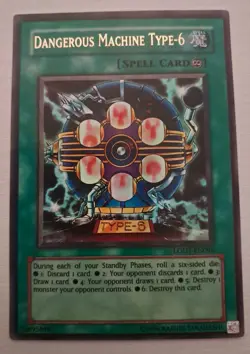 Yu-Gi-Oh! - Dangerous Machine Type-6 - LODT-EN096 - Ultra Rare NM/Mint - Image 1