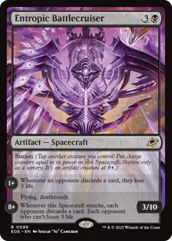 x1 Entropic Battlecruiser MTG Edge of Eternities R M/NM, English - Image 1